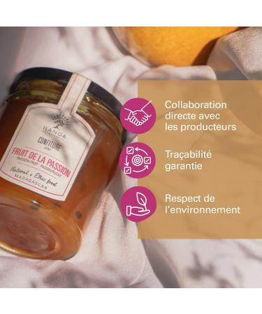 Passion Fruit Jam - 220g | Ilanga Nature | Madagascar - Buy Online on GoSupps.com