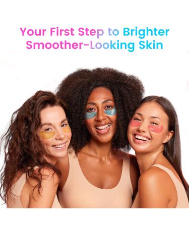 Onespring Under Eye Patches (24 Pairs) - Collagen Eye Masks for Wrinkles, Puffy Eyes, Dark Circles - Beauty & Personal Care - 24 Count Pack - Buy Online on GoSupps.com