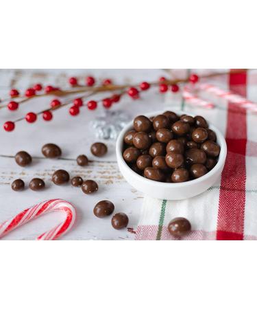 Happy Bites Milk Chocolate Covered Espresso Coffee Beans - 16 oz Resealable Pouch Bag - Premium Chocolate - 1lb Pack - Buy Online on GoSupps.com