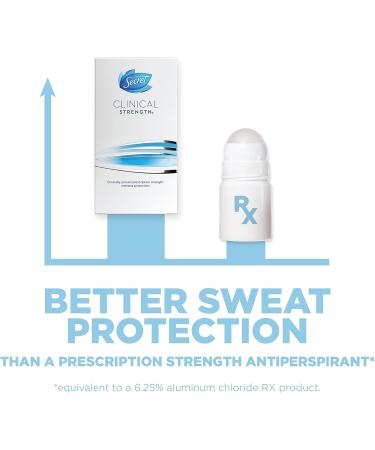Secret Clinical Completely Clean 0.5 oz - Long-Lasting Odor Protection - Buy Online on GoSupps.com