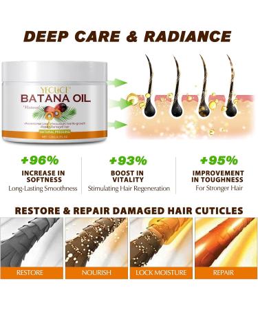 Batana Oil For Hair Growth 100% Raw Batana Oil Veganic Hair Growth Oil Pure Batana Oil Organic Raw Batana Oil - Buy Online on GoSupps.com