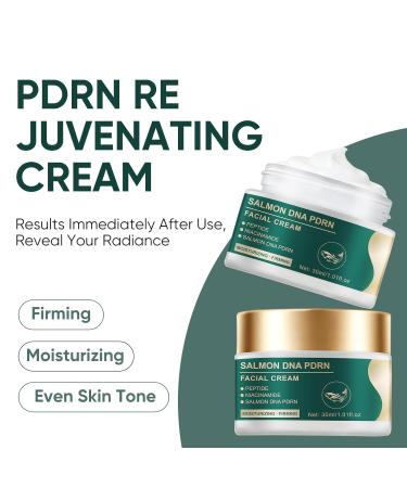 IREV PDRN Moisturizing Cream Pure Salmon DNA PDRN Face Moisturizer Face Moisturizer with Niacinamide Peptides Anti Aging Face Cream for Glass Skin Dry Skin Daily Skin Care - Buy Online on GoSupps.com
