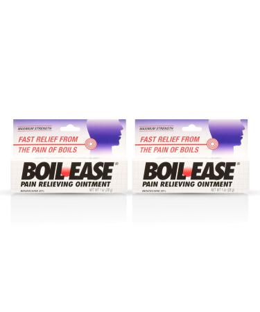 Boil-Ease Ointment Maximum Strength 1 oz (Pack of 2)