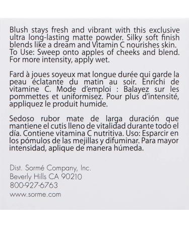 Sorme Cosmetics Long Lasting Blush in Wild Rose - Natural Flush for All-Day Radiance - Buy Online on GoSupps.com