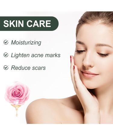 3pcs 60ml Rose Massage Oil - Moisturizing Aromatherapy Essential Body Oil for Relaxation & Skincare - Buy Online on GoSupps.com
