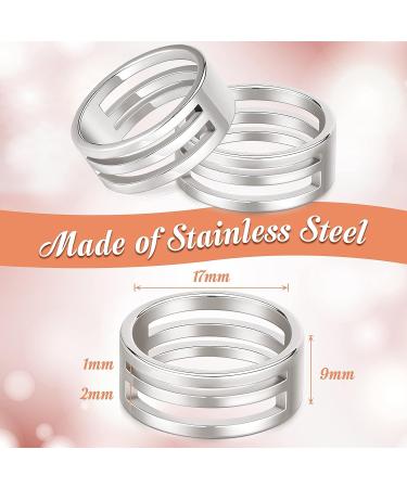 Stainless Steel Jump Ring Opening Tools - Set of 2 | Jewelry Makers Craft Projects Supplies - Silver - Buy Online on GoSupps.com