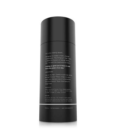 The Rich Barber NHance 3-in-1 Hair Fibers Applicator Set - Natural Hair Thickening Spray for Hairlines & Beards (Black) - Buy Online on GoSupps.com