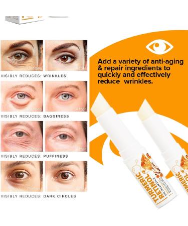 Hengxuan Lumibalm for under the eye bags Lumistick Eye Serum Turmeric Retinol Eye Cream Stick Turmeric eye cream for bags and eye bags reduces fine lines 1 piece - Buy Online on GoSupps.com