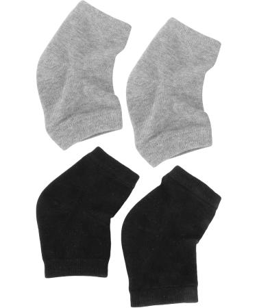 Buy MILISTEN Gel Heel Socks - Moisturizing Spa Socks for Cracked Heels | Silicone Aloe Vera Lining | Unisex Sleep Socks - Buy Online on GoSupps.com