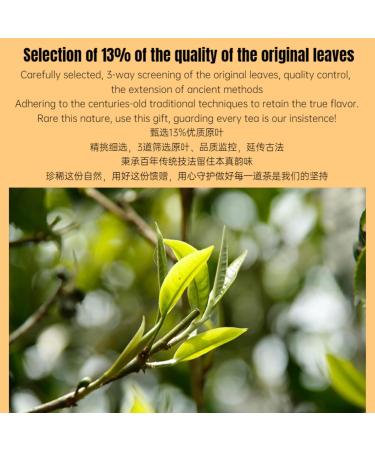 HQZM Glutinous Scented Tea Fossil Aged Puerh Mature Tea 250g Yunnan Old Tree Tea Choice Of Quality - Buy Online on GoSupps.com