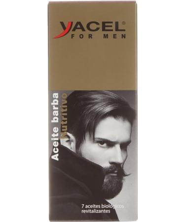 Yacel For Men | Nourishing Beard Oil | Hydrates Nourishes and Conditions | Helps Shape Men's Beard | with 7 Organic Conditioning Oils | 50ml - Buy Online on GoSupps.com
