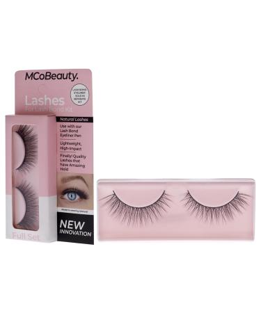 MCoBeauty Eye Lashes Kit - Lightweight Comfortable & Reusable - Instant Adhesion Customizable Fit - Perfect Hold for Natural Look - Buy Online on GoSupps.com