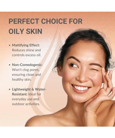 NUCTUS Facial Sunscreen Lotion for Acne-Prone Skin Broad Spectrum SPF 50 Facial Sunscreen for Oily Skin Water-Resistant Sunscreen Free of Oil Fragrance and Oxybenzone 50 Ml 1.69 fl. oz - Buy Online on GoSupps.com