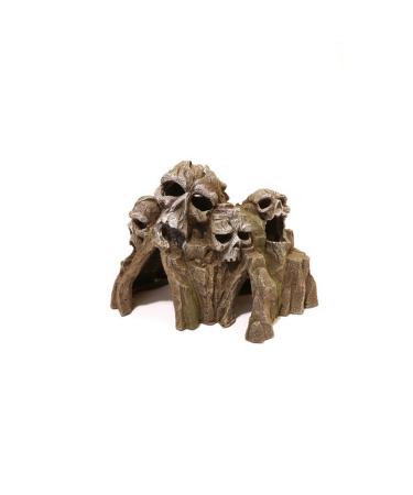 Rosewood Skull Mountain Aquarium Decor Medium