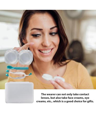 Soft Contact Lens Remover & Insertion Tool | Silicone Contact Plug - Portable Tweezers & Shovels for Easy Use | Frifer Double Box Set - Buy Online on GoSupps.com
