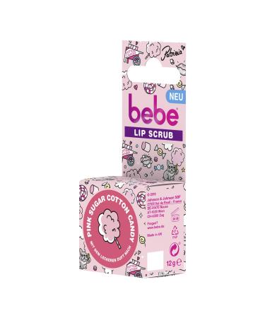 Buy Bebe Lip Scrub Pink Sugar Cotton Candy 22g - Hydrating Exfoliating Lip Care - International Shipping Available - Buy Online on GoSupps.com
