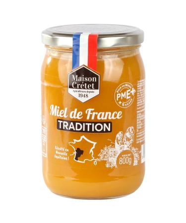 House Cr tet | Traditional French Honey | Handmade | 800G