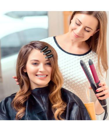 10 No-Wrinkle Hair Clips - Black Hairpins for Ponytails & Waves | International Shipping - Buy Online on GoSupps.com