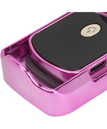 Heated Eyelash Curler Electric Lash Curler Rechargeable Curler for Quick Curling Long Lasting Women Gift with T Type Silicone Design (Rose Red) - Buy Online on GoSupps.com