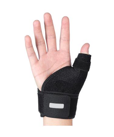 Thumb Brace for Arthritis or Soft Tissue Injuries Lightweight and Breathable Stabilizing and not Restrictive Fits Both Hands (Right)