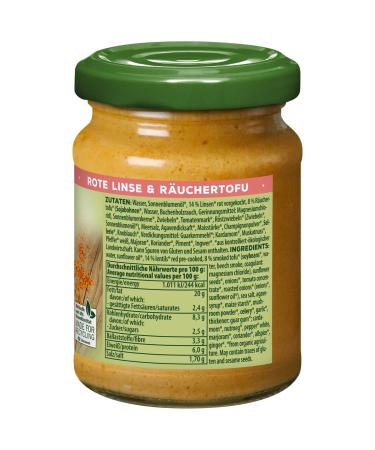 Biozentral Vegan String Sausage - 6 x 120g Lentil & Smoked Tofu | Yeast & Palm Oil Free - Plant-Based Spread International Shipping - Buy Online on GoSupps.com