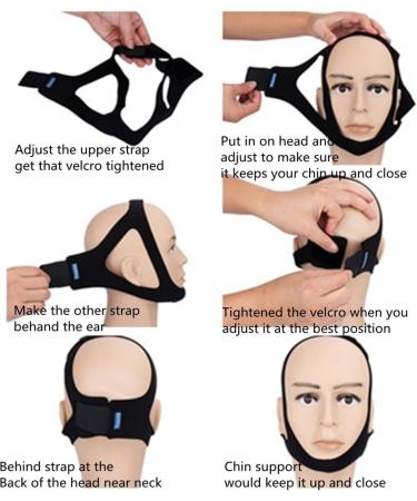 Anti Snore Chin Strap - Stop Snoring Headband for Men and Women - Buy Online on GoSupps.com