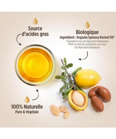  Plan te au Naturel Organic Argan Oil from Morocco - 150 ml - Buy Online on GoSupps.com