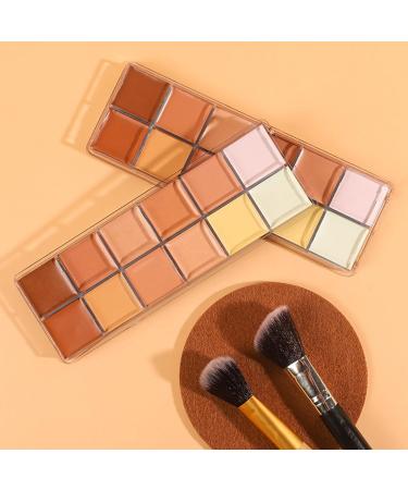 Face Correcting Palette Color Correcting Palette for Face Contour and Cream Makeup | High Coverage Concealer Cream for Women and Teens - Buy Online on GoSupps.com