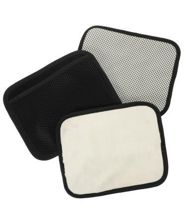 Minkissy 3st waist cushion Washable heating cushion Lordosis support belt wear -resistant lordosis support cushions Hip belt Accessories period belt exercise belt fleece base breathable polyester