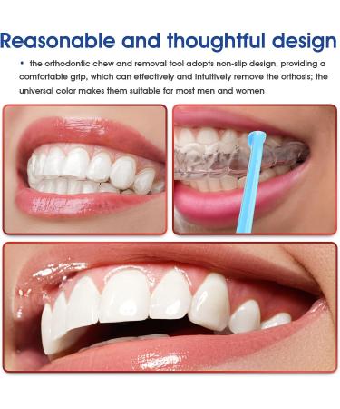 Buy Cobee Aligner Removal Tool Kit - 6 Non-Slip Chewies & Tooth Hook for Invisible Aligners - 3 Color Options | Fast International Shipping - Buy Online on GoSupps.com