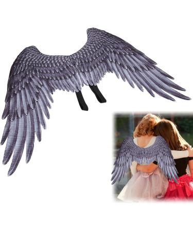 Large Black Children's Angel Wings for Halloween Cosplay - VBESTLIFE Non Woven Fabric Wings - Buy Online on GoSupps.com