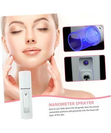 FOYTOKI Handheld Facial Sprayer Skin Care Sprayer Facial Mister Face Sprayer Tool Face Humidifier White - Buy Online on GoSupps.com