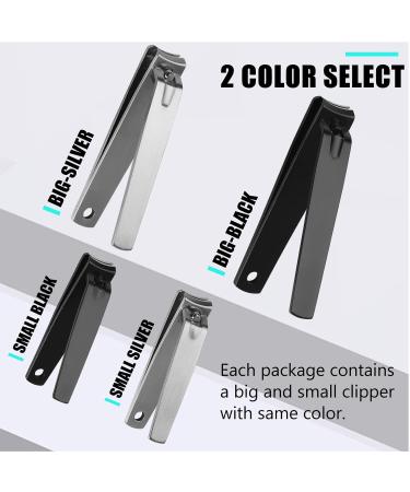 Buy Premium Stainless Steel Nail Clipper Set - Sharp Curved Blades for Men & Women | Durable Toenail & Fingernail Cutter - Buy Online on GoSupps.com