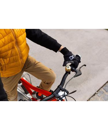 Buy Woom Vienna Bell Bicycle Bell for Kids - Loud Brass Sound Glossy Gold Fits 19-22.2mm Handlebars - Buy Online on GoSupps.com