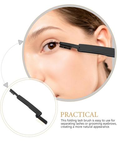 NOLITOY Folding Eyelash Comb Lash Separator Brow Dual Sided Lash Mascara Applicator for Women - Buy Online on GoSupps.com