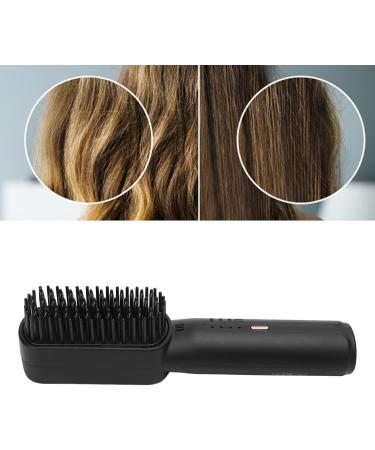 Buy Cordless Hair Straightener Brush - Ionic Heated Styling Comb | Negative Ion Hot Brush for Sleek Hair - International Shipping Available - Buy Online on GoSupps.com