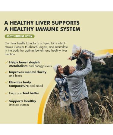 Go Nutrients Liver Edge - Advanced Liver Cleanse Supplement with Milk Thistle, Dandelion, Turmeric, and More - 60ml - Buy Online on GoSupps.com