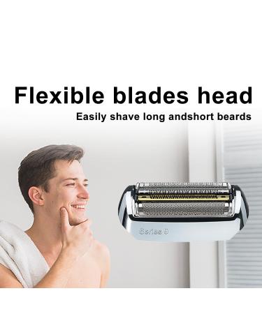 Buy Series 9 92S Electric Shaver Replacement Head - Compatible with Braun 9290cc 9291cc 9370cc & More - International Shipping Available - Buy Online on GoSupps.com
