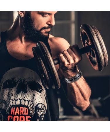 Buy Gobfar Titanium Magnetic Bracelet for Men | Ultra-Strength Adjustable Healing Bracelet with Magnetic Tape - Buy Online on GoSupps.com