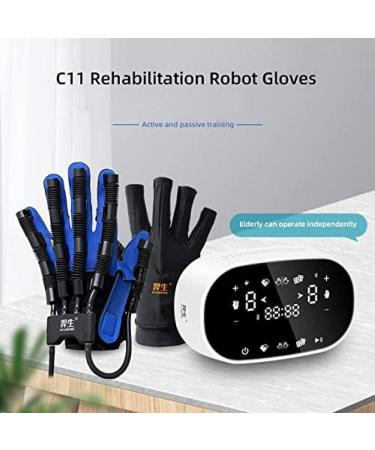 Upgraded Rehabilitation Robot Gloves Automatic Finger Rehab Training Orthotics Finger Trainer for Adults/Teenager Intensity Can Be Adjusted Mobile Phone Can Record Data Synchronously LefthandXL  - Buy Online on GoSupps.com