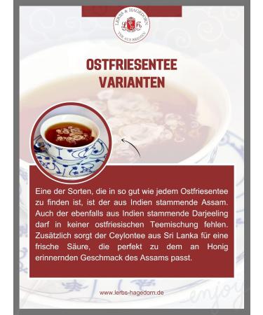  Lerbs & Hagedorn Bremen Organic East Friesentee Tea 2 kg Brown - Buy Online on GoSupps.com