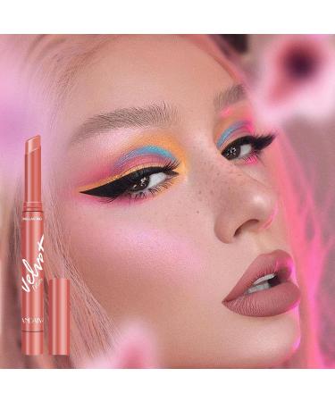  JPSDOWS Velvet Matte Lipsticks | Velvet Matte Lipsticks Non-Stick Red Lip Makeup Won't Fade Waterproof Lipstick for Girls and Women - Buy Online on GoSupps.com