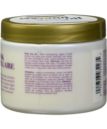 OGX Coconut Miracle Oil Hair Mask - Extra Strength for Damaged Hair - 168g | Hydrating Treatment for Healthy Shiny Locks - Buy Online on GoSupps.com