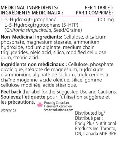 Smart Solutions Smile 5-Htp 60 Caps - Buy Online on GoSupps.com