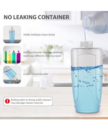 HOMTOYOU 300ML Replacement Bottle for HOMTOYOU Spray Mop Premium Leak Free Refillable Water Tank Add Your Favorite Cleaning Solution for Floor Cleaning Pack of 1 Bottle(300ml) - Buy Online on GoSupps.com