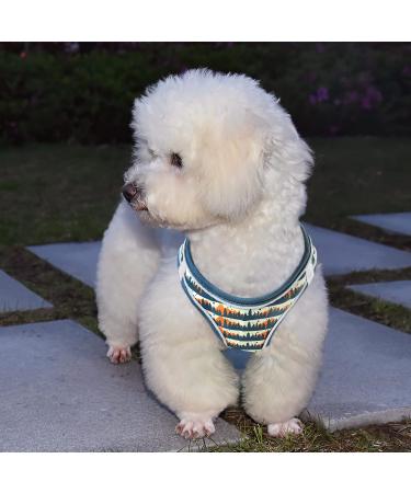 Buy Heele Dog Harness for Small & Medium Dogs - Adjustable Reflective Soft Mesh Breathable & Comfortable - Dark Green 2XS - Buy Online on GoSupps.com
