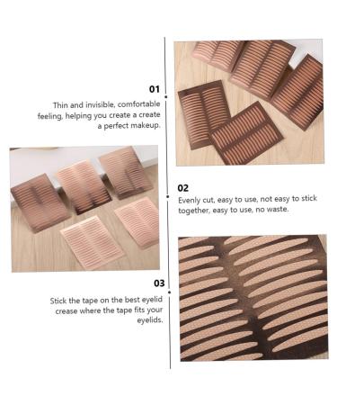 Beavorty Makeup Stickers 25 Sheets Double Eyelid Sticker Make up Kit Mono Eyelid Tape Eyelid Lift Strips Beauty Stickers Girl - Buy Online on GoSupps.com