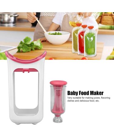 Highly Durable Baby Food Masher - Easy to Clean Blender for Home, School, and Camping (Red) - Buy Online on GoSupps.com