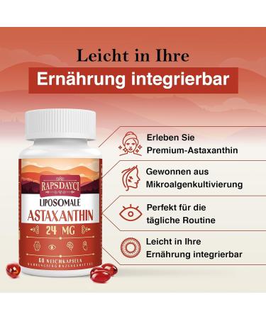 Astaxanthine Liposomale en G lules Molles - NON OGM - 60 g lules molles pour un usage quotidien (60 Unit s (Lot de 2)) 60 unit (Lot de 2) - Buy Online on GoSupps.com