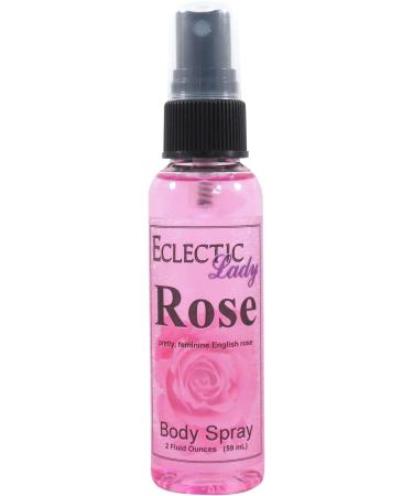 Rose Body Spray 2 ounces Body Mist for Women with Clean Light & Gentle Fragrance Long Lasting Perfume with Comforting Scent for Men & Women Cologne with Soft Subtle Aroma For Daily Use 2 Fluid Ounces